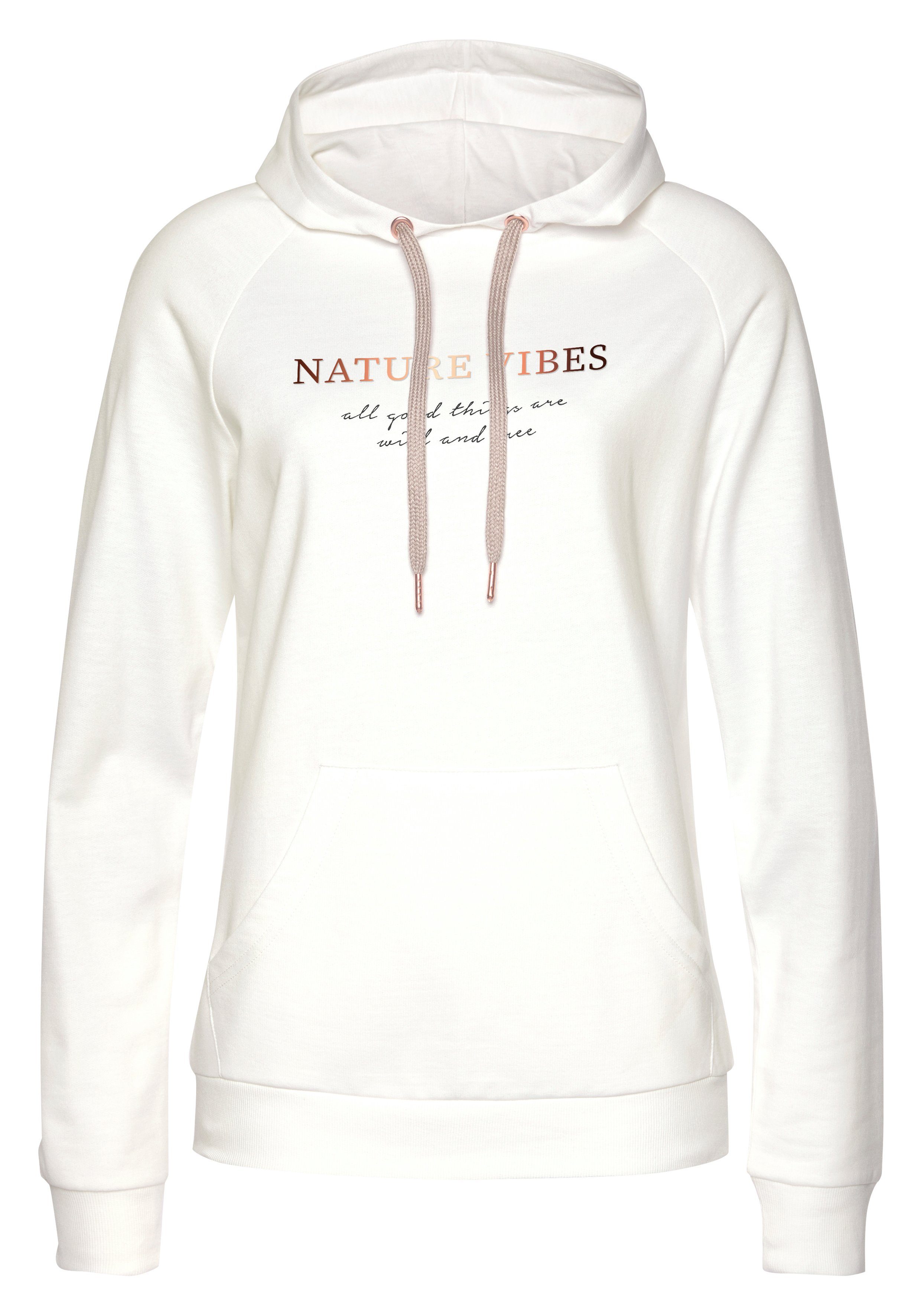 LASCANA Hoodie, mit Kängurutasche, Loungewear günstig online kaufen