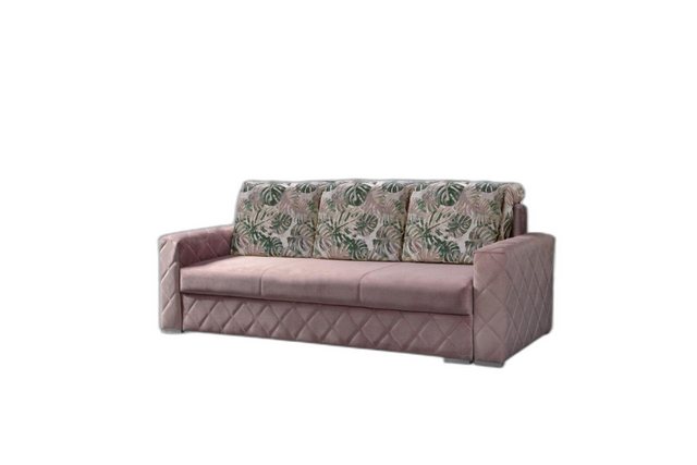 Xlmoebel 3-Sitzer Luxus Sofa Modern Stil Big 3 Sitzer Textil Couch Polster, günstig online kaufen