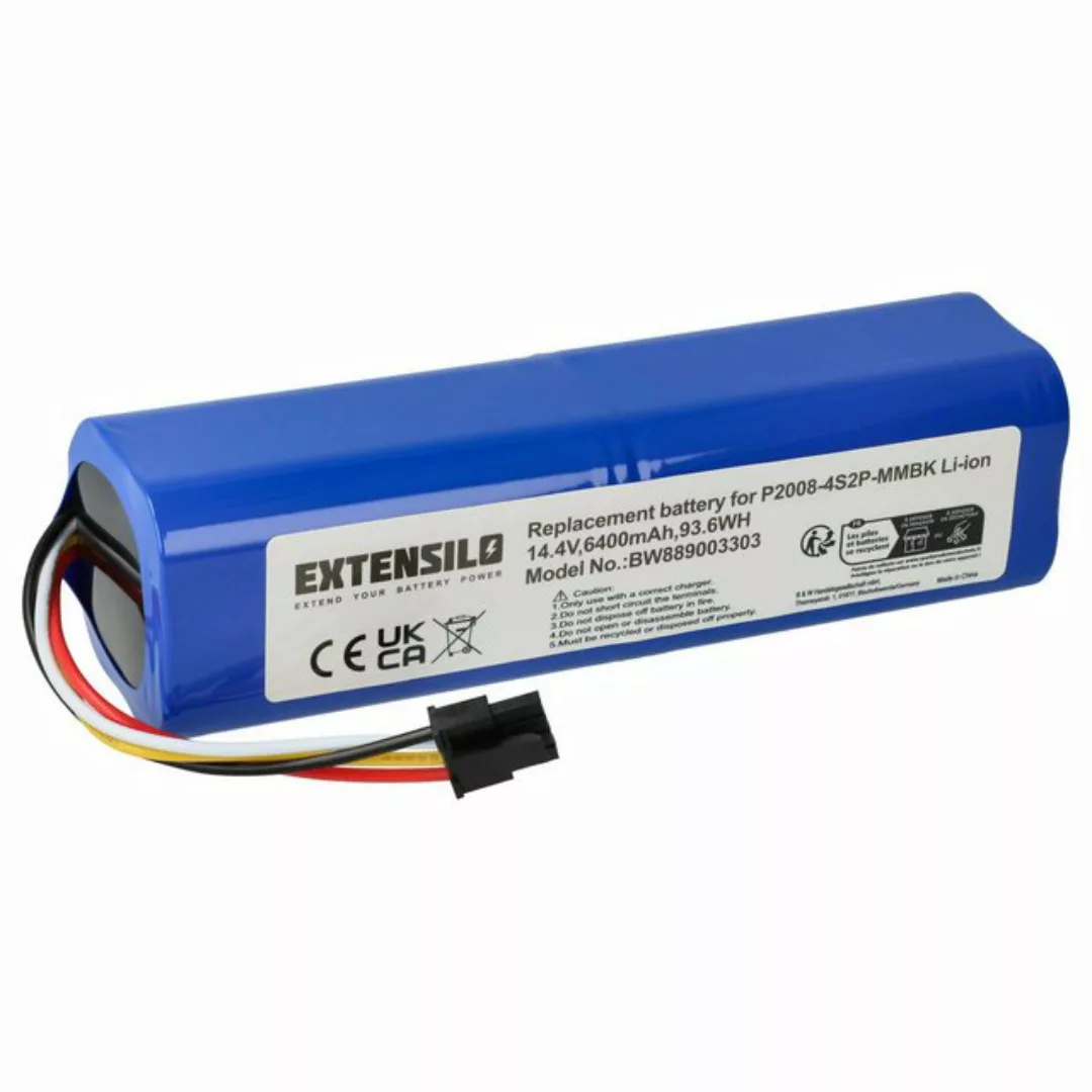 Extensilo passend für Dreame Z10 Pro Saugroboter (6400 mAh, 14,4 V, Li-Ion) günstig online kaufen