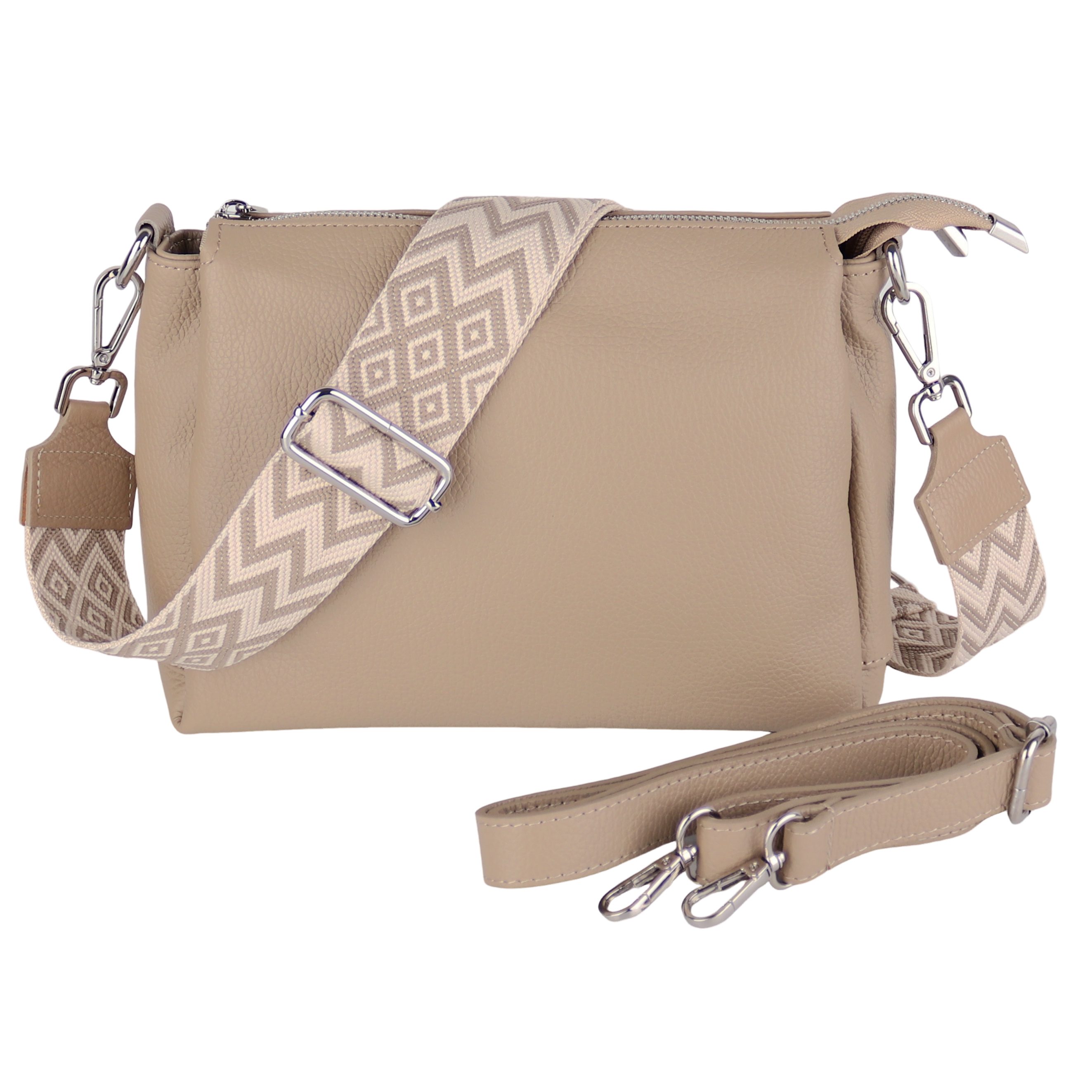 MIRROSI Umhängetasche Damen Crossbody Bag, Echtleder günstig online kaufen