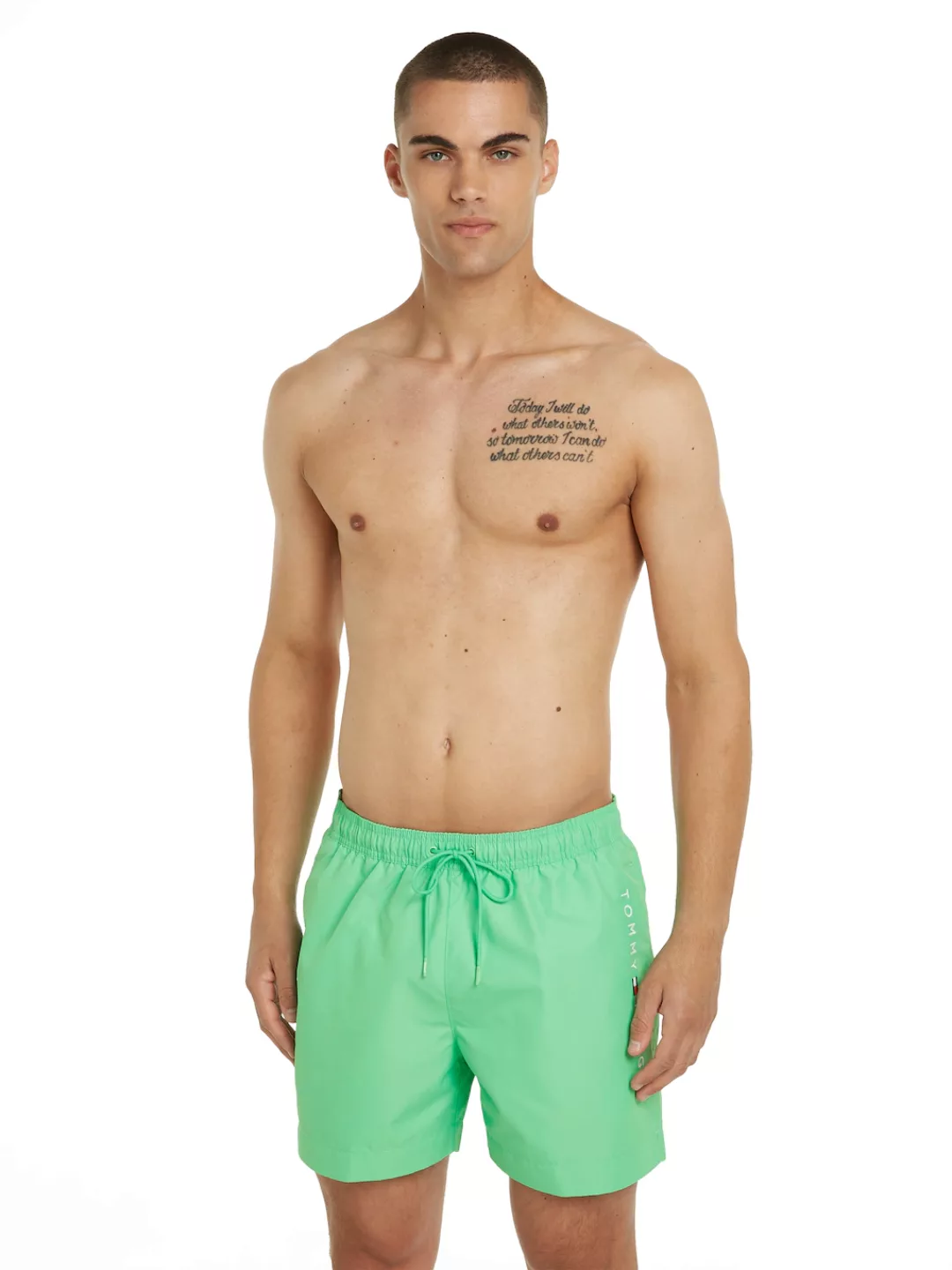 Tommy Hilfiger Swimwear Badeshorts "MEDIUM DRAWSTRING", mit Markenlabel an günstig online kaufen