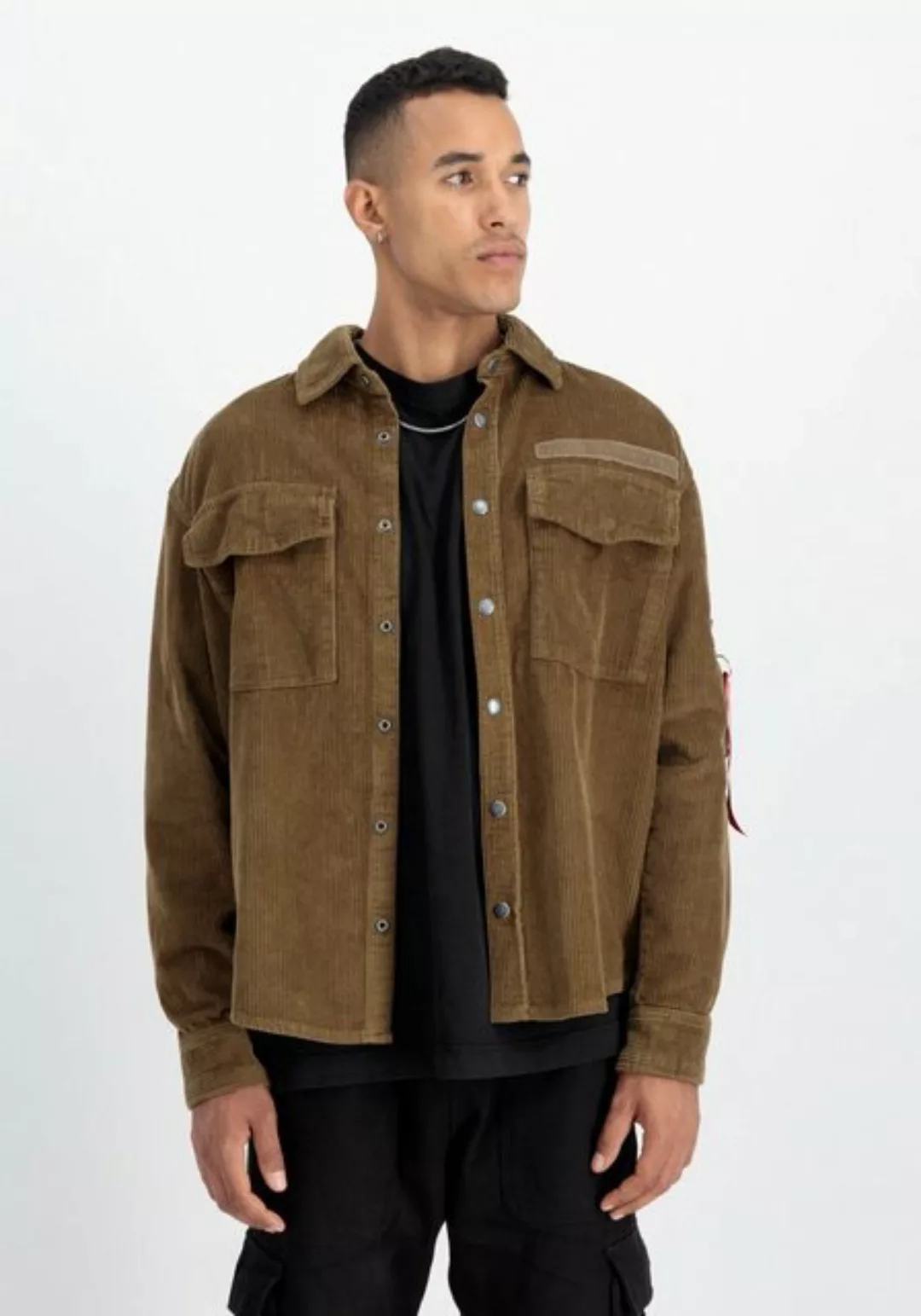 Alpha Industries Hemdjacke ALPHA INDUSTRIES Men - Overshirts Cord Overshirt günstig online kaufen