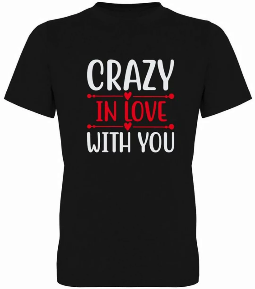 G-graphics T-Shirt Crazy in love with you Herren T-Shirt, mit Frontprint, z günstig online kaufen