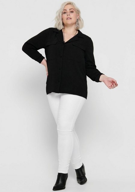 Carmakoma by Only Damen Jeans CARAUGUSTA - Skinny Fit - Weiß - White - Plus günstig online kaufen