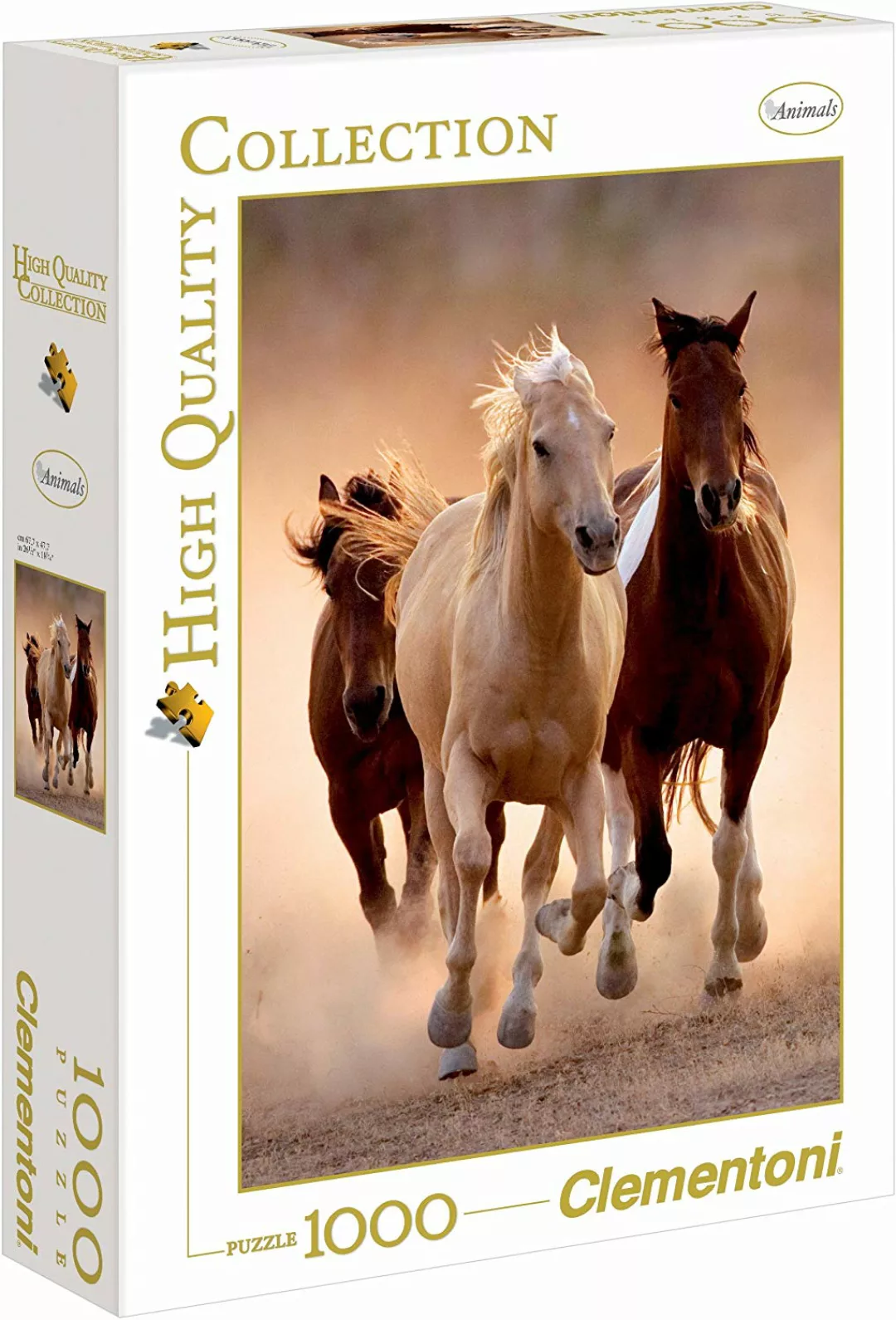 High Quality Collection - 1000 Teile Puzzle - Running Horses günstig online kaufen