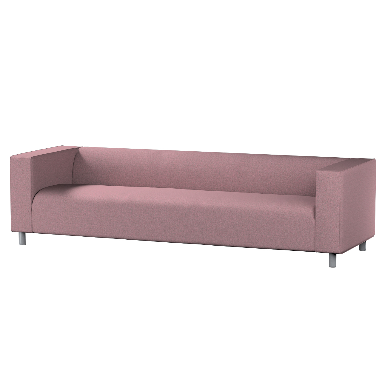 Bezug für Klippan 4-Sitzer Sofa, schwarz--rosa, Bezug für Klippan 4-Sitzer, günstig online kaufen