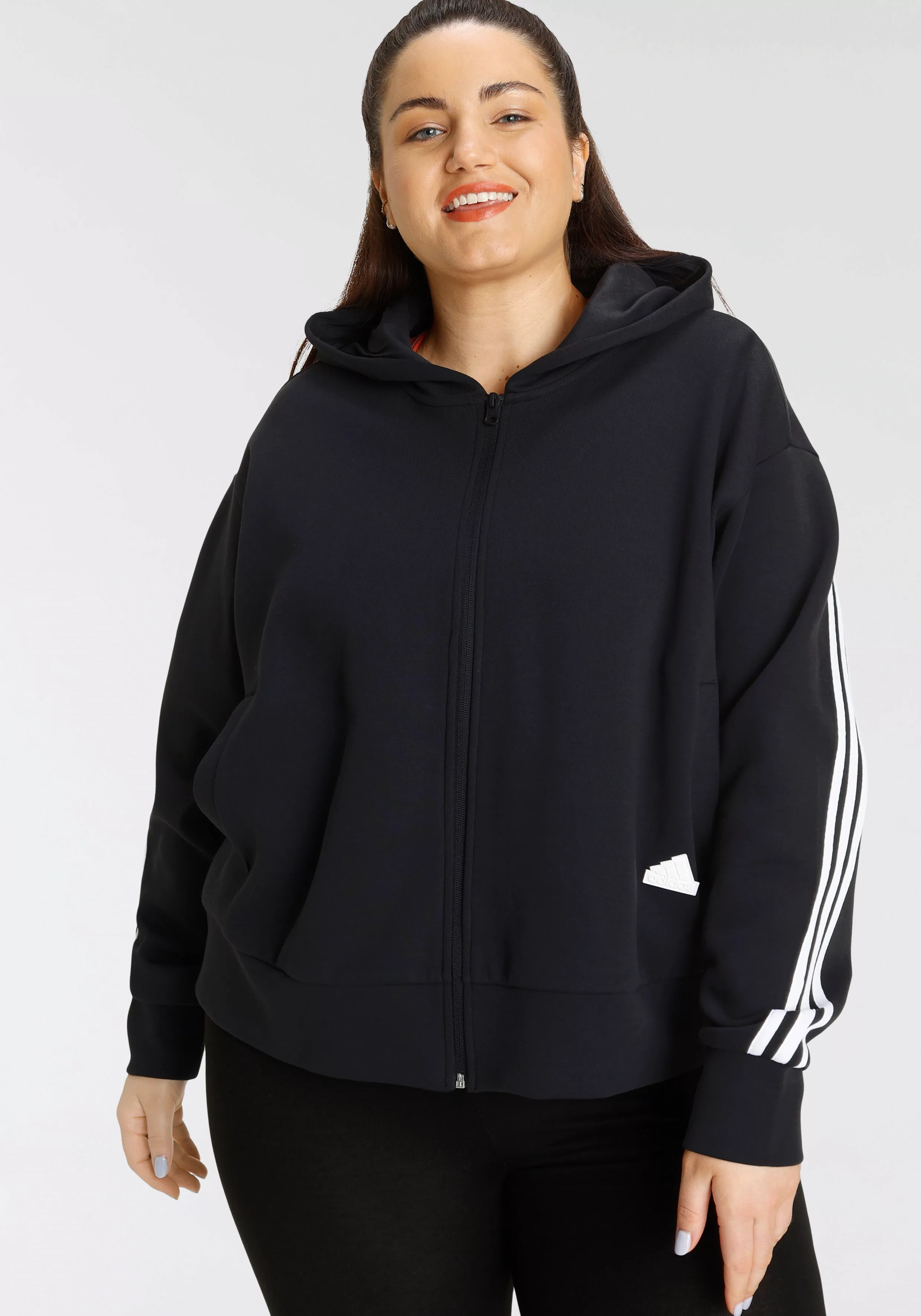 adidas Sportswear Outdoorjacke "FUTURE ICONS 3STREIFEN KAPUZENJACKE", mit K günstig online kaufen