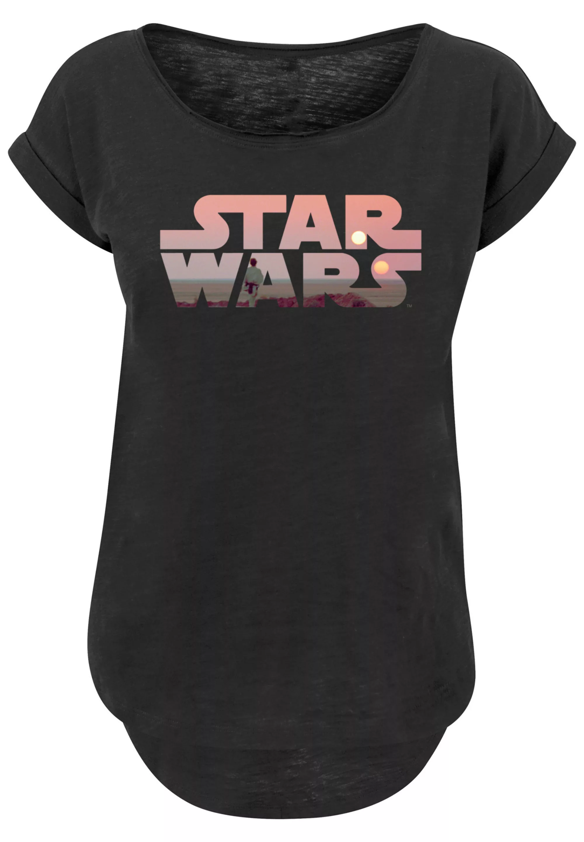 F4NT4STIC T-Shirt "Star Wars Tatooine Logo", Print günstig online kaufen