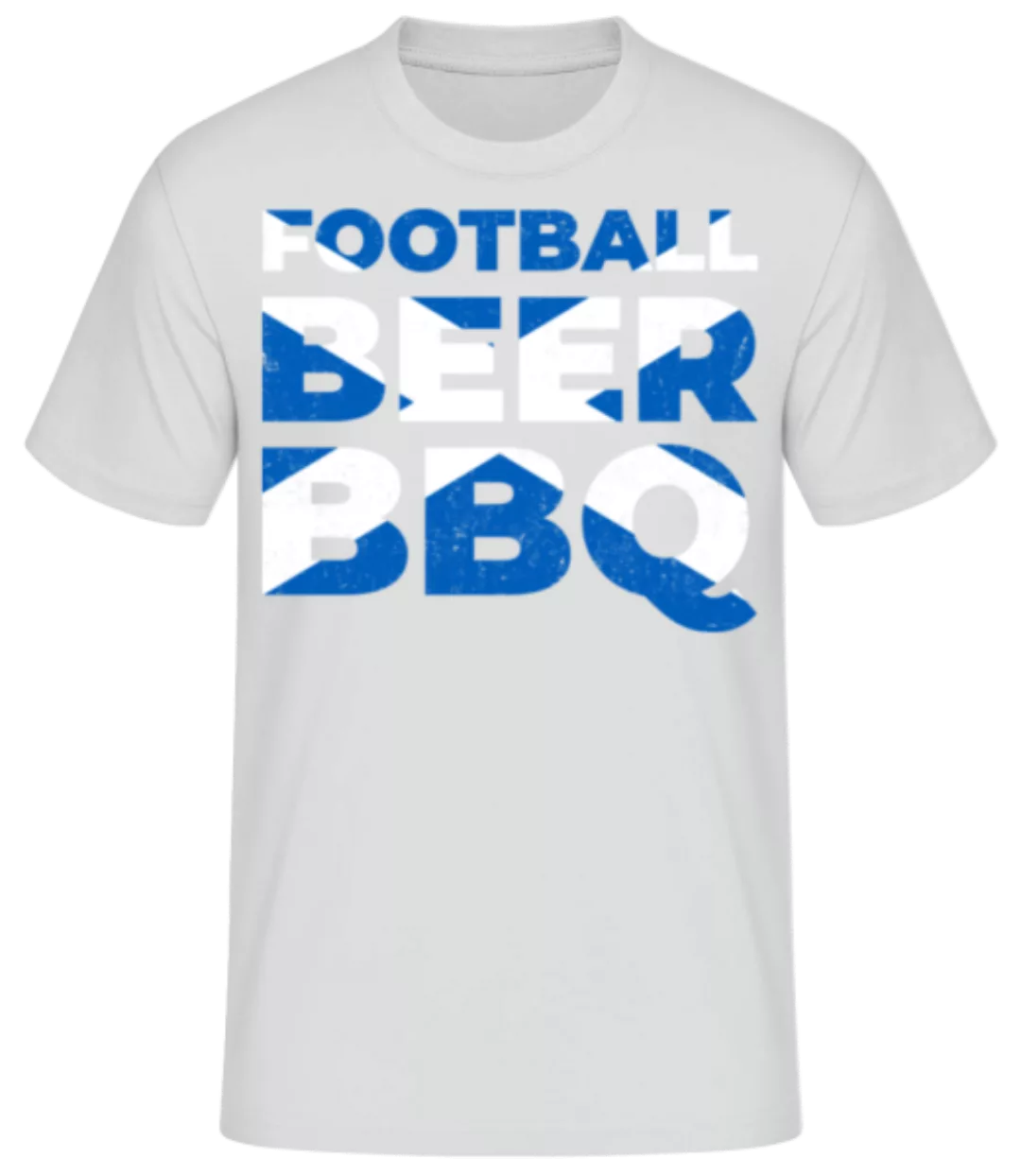 Football Beer BBQ · Männer Basic T-Shirt günstig online kaufen