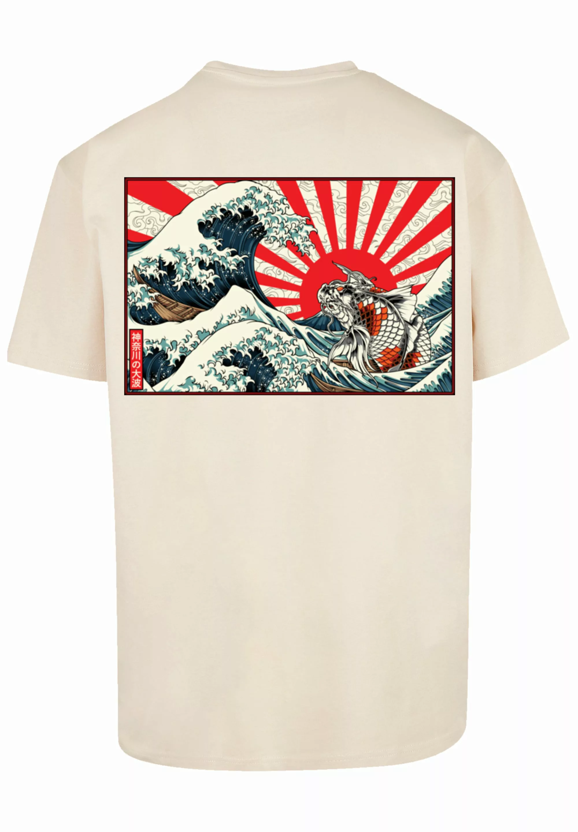 F4NT4STIC T-Shirt "Kanagawa Welle Japan", Print günstig online kaufen