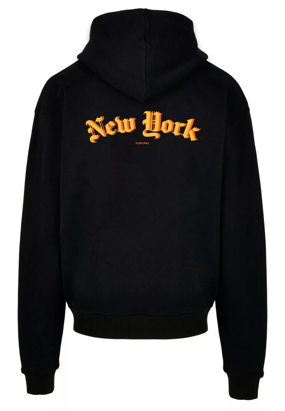 F4NT4STIC Kapuzenpullover "New York Orange OVERSIZE HOODIE", Print günstig online kaufen