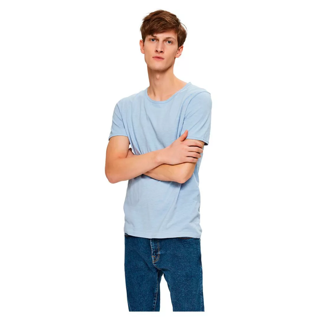 Selected Morgan Kurzarm-o-ausschnitt W T-shirt 2XL Dream Blue günstig online kaufen