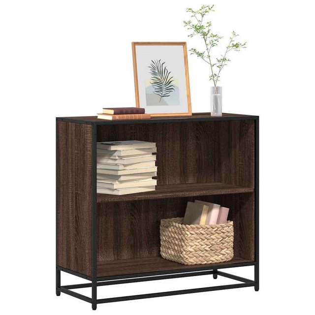 vidaXL Schrankmodule Bücherschrank Braun Eichen-Optik 80,5x35x76 cm Holzwer günstig online kaufen