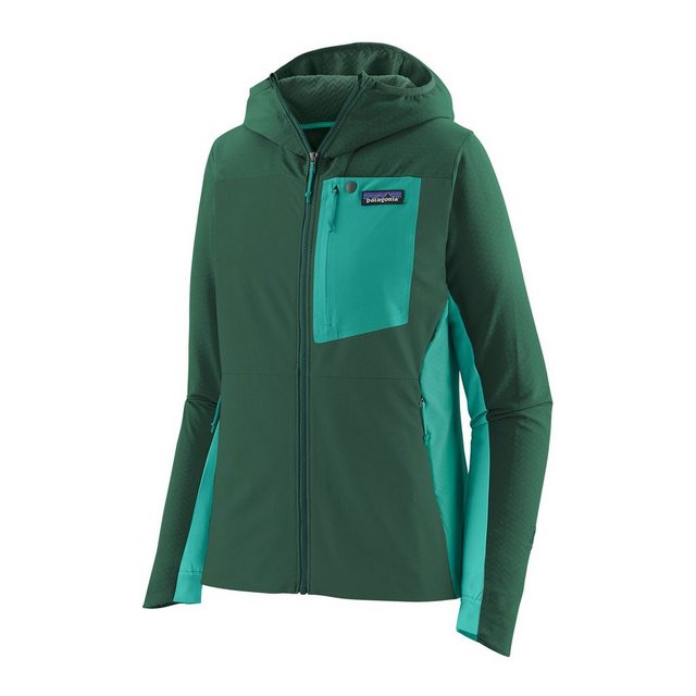 Patagonia Softshelljacke Patagonia Ws R1 CrossStrata Hoody - Softshelljacke günstig online kaufen