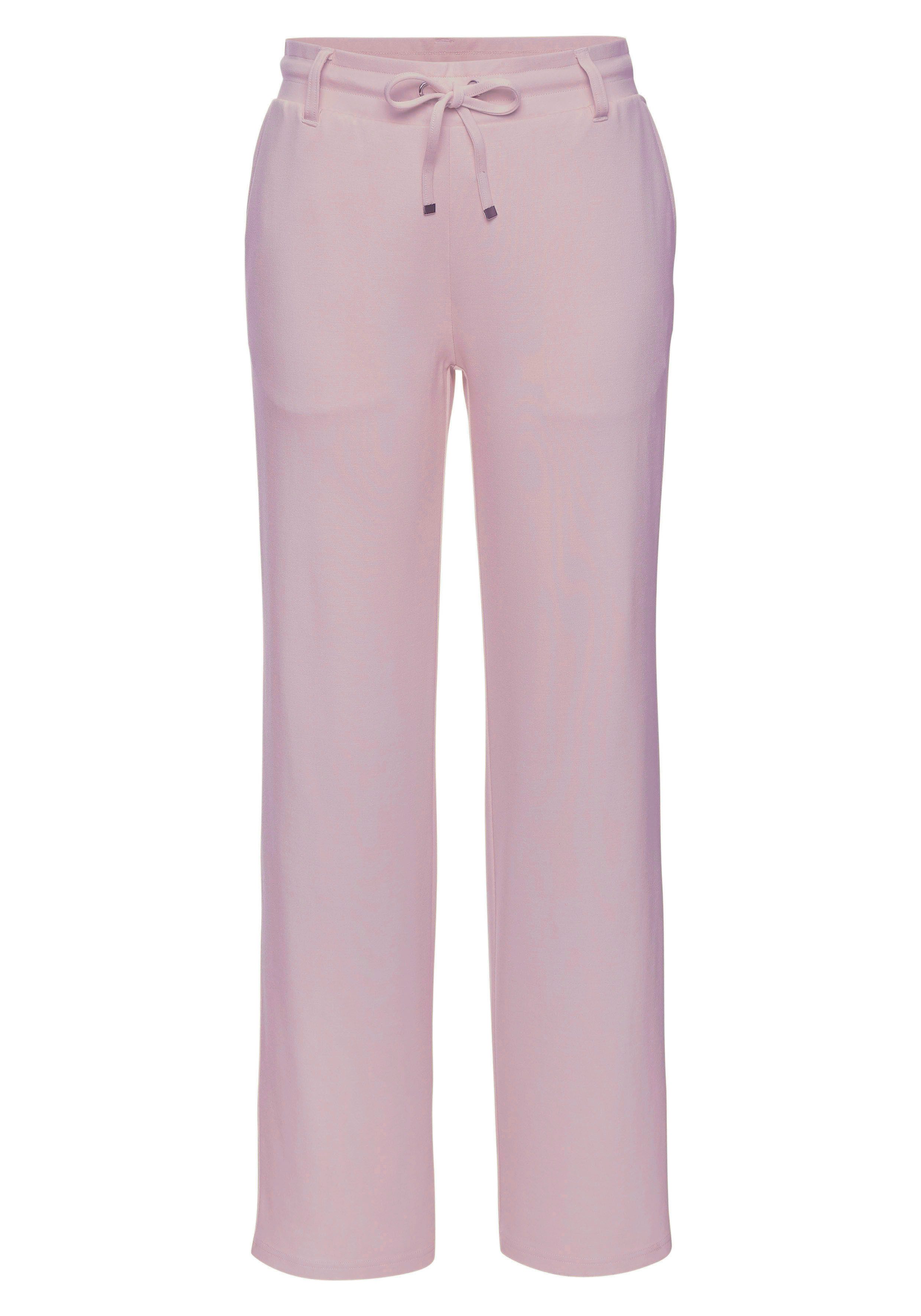 LASCANA Homewearhose in weich fließendem Material, günstig online kaufen