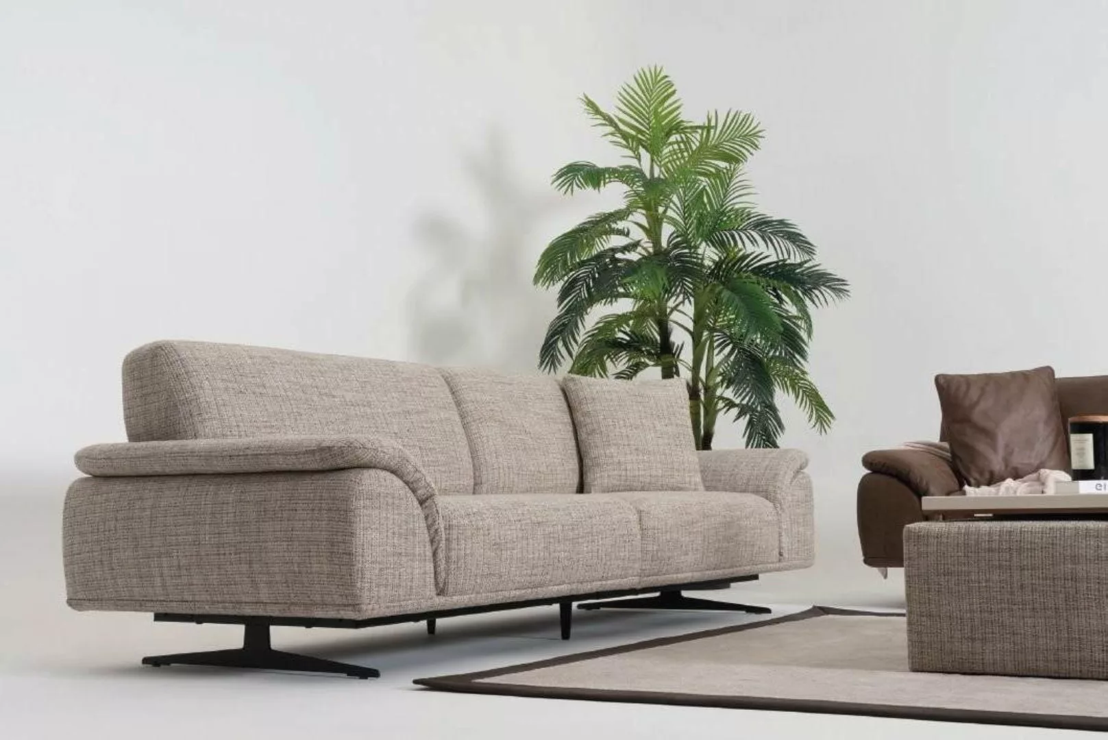 Xlmoebel Sofa Luxuriöses Polster-Sofa für das Wohnzimmer mit 3 Sitzplätzen, günstig online kaufen