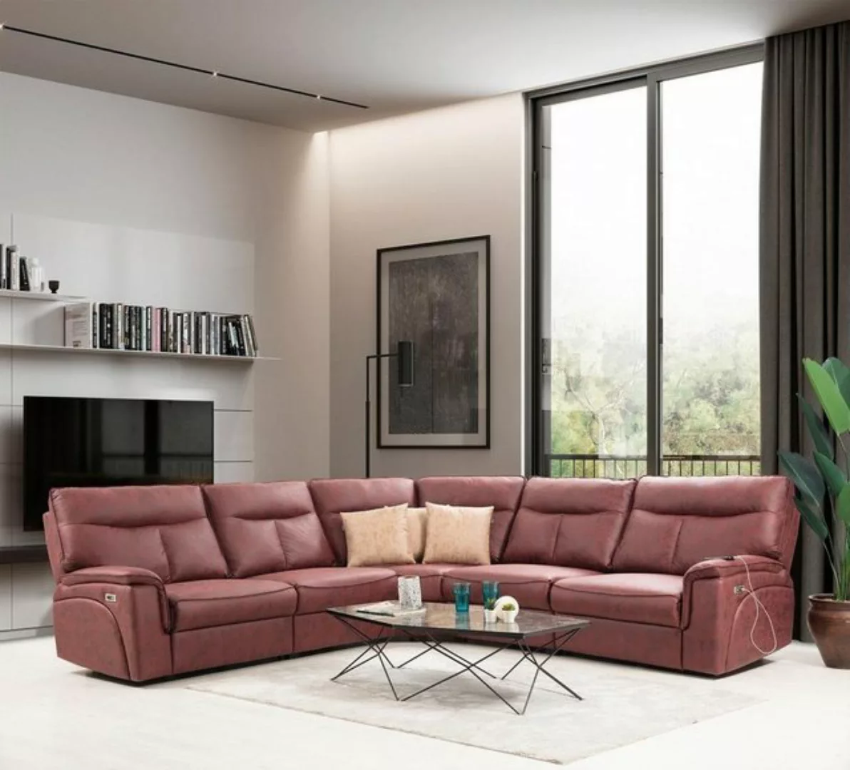JVmoebel Ecksofa Ecksofa Modern Relax Sitz Luxus Möbel Wohnzimmer Sofa Couc günstig online kaufen