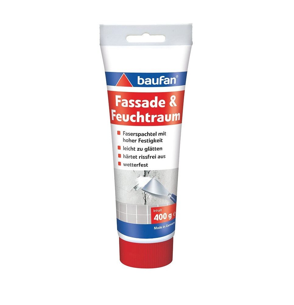 baufan® Spachtelmasse Fassadenspachtel & Feuchtraumspachtel 400 günstig online kaufen