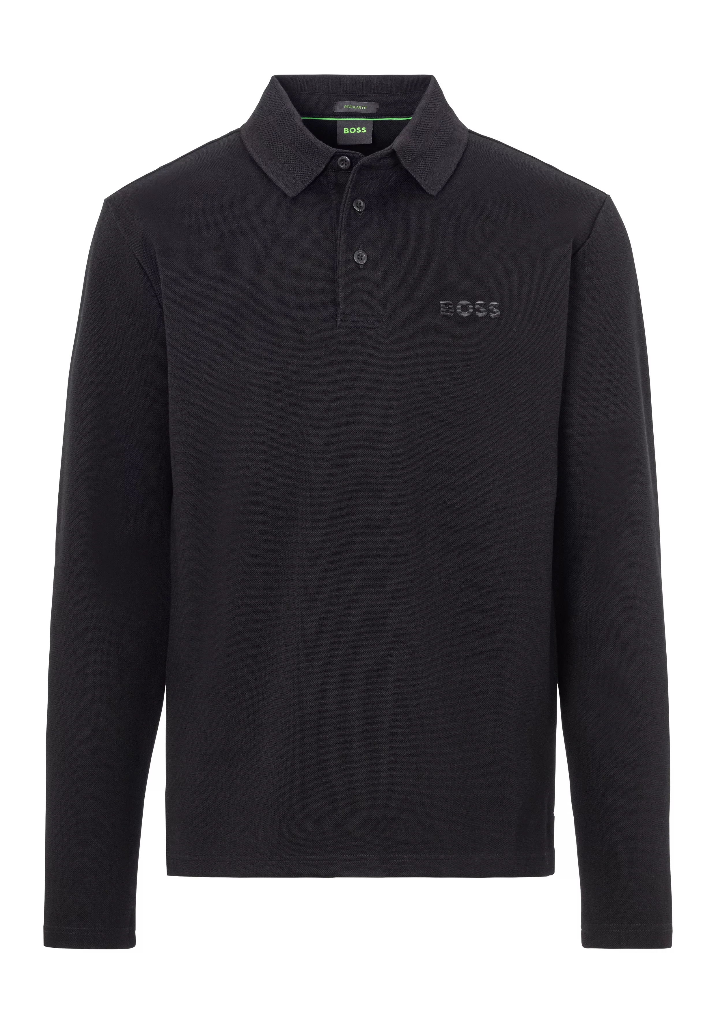 BOSS GREEN Poloshirt Plisy Mirror mit Polokragen günstig online kaufen