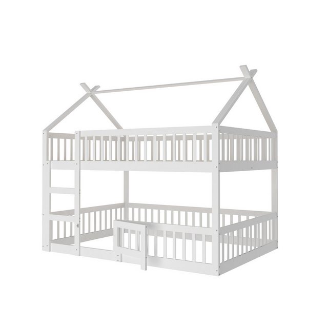 Gotagee Kinderbett Etagenbett Familienbett 140x200cm Kinderbett Massivholz günstig online kaufen