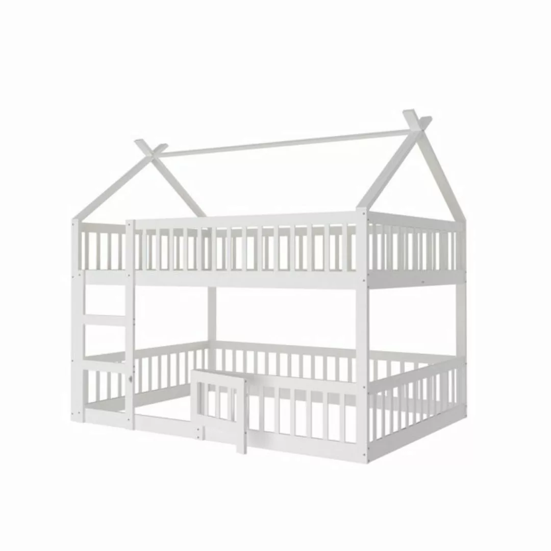 MODFU Etagenbett Kinder-Familienbett, Kinderbett mit Treppe, Loft Design (E günstig online kaufen