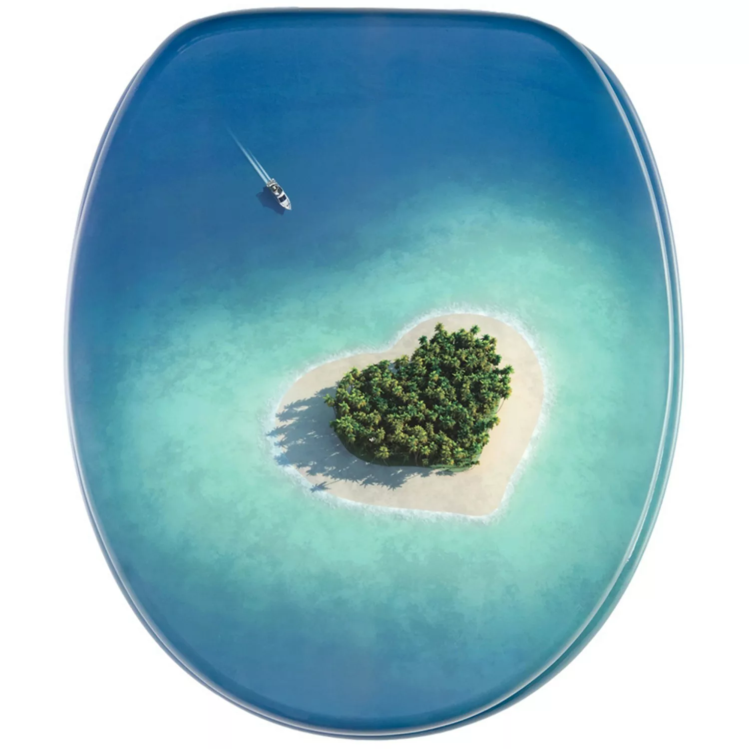Sanilo WC Sitz mit Absenkautomatik Dream Island, hochwertiger und stabiler günstig online kaufen