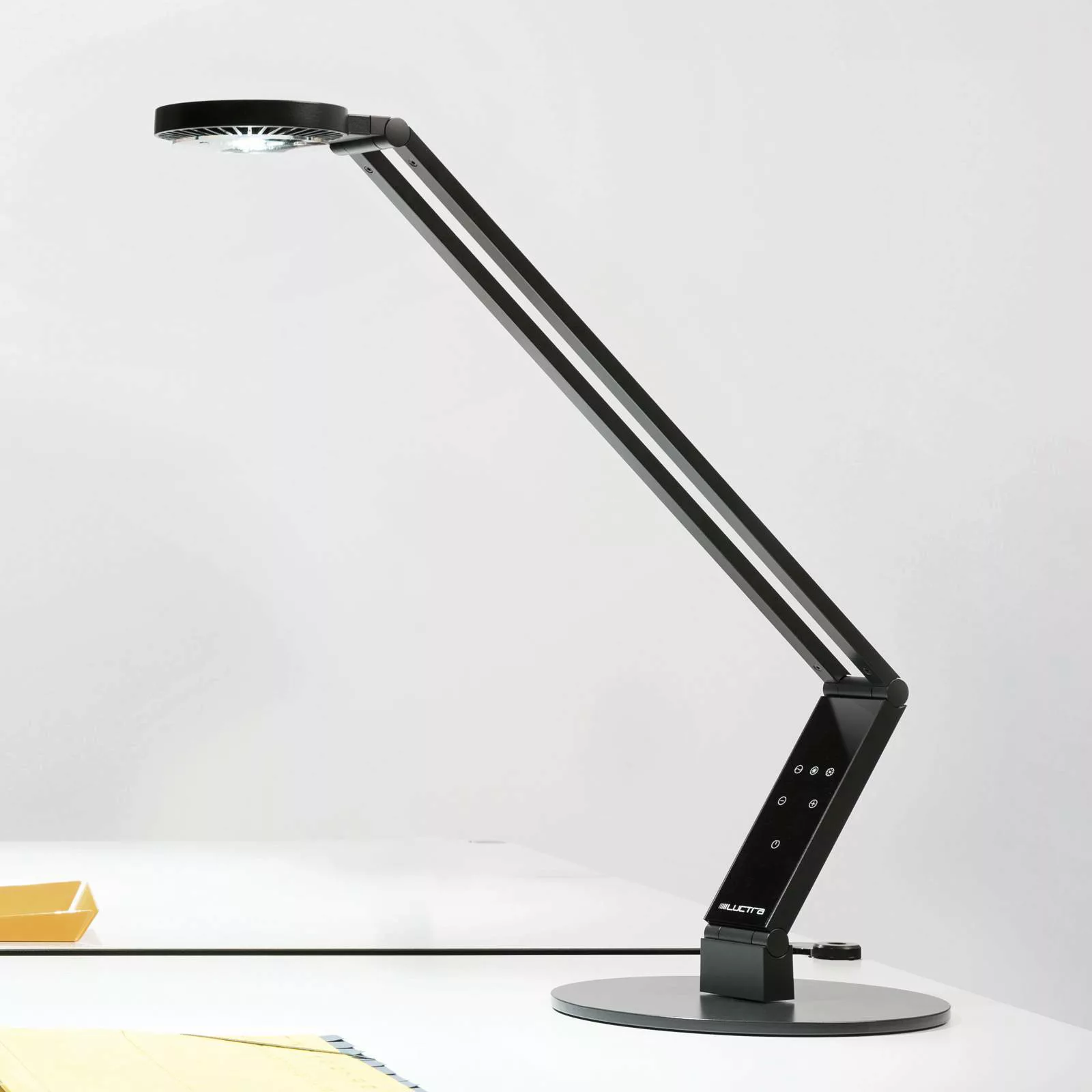 Luctra Table Radial LED-Tischleuchte Fuß schwarz günstig online kaufen