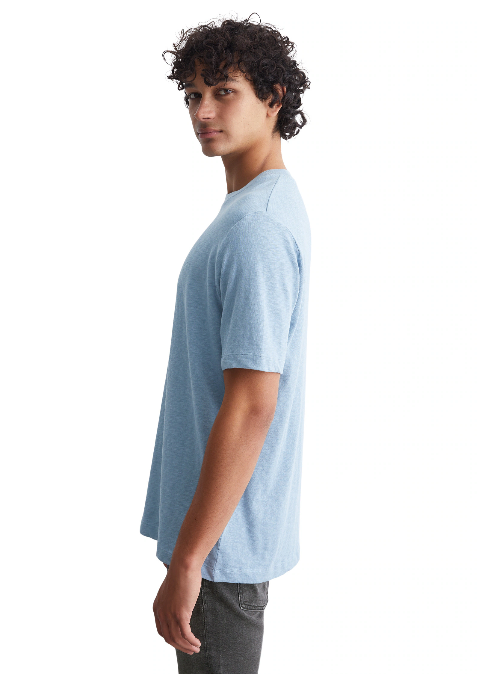 Marc OPolo DENIM T-Shirt "aus softer Slub-Jersey-Qualität" günstig online kaufen