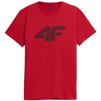 4F  T-Shirt SS23TTSHM537CZERWONY günstig online kaufen