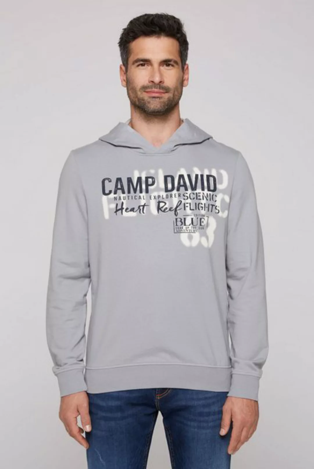 CAMP DAVID Kapuzensweatshirt, mit Baumwolle günstig online kaufen