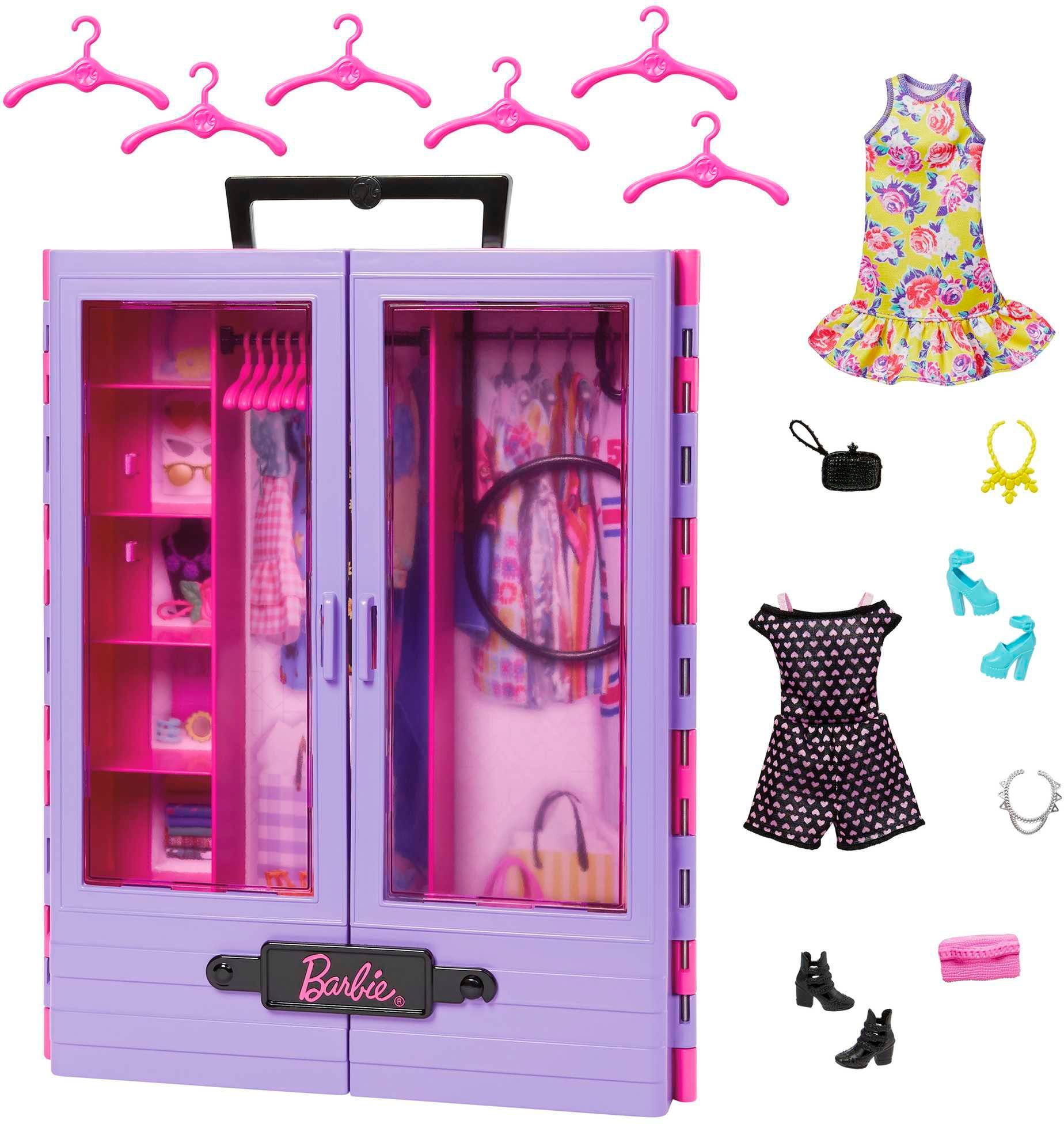 Barbie Puppenkleiderschrank Fashionistas günstig online kaufen