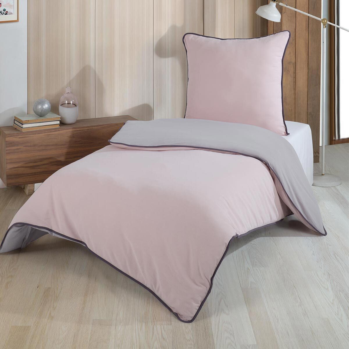 TRAUMSCHLAF Bettwäsche Lunara, Renforce, 2 teilig, günstig online kaufen