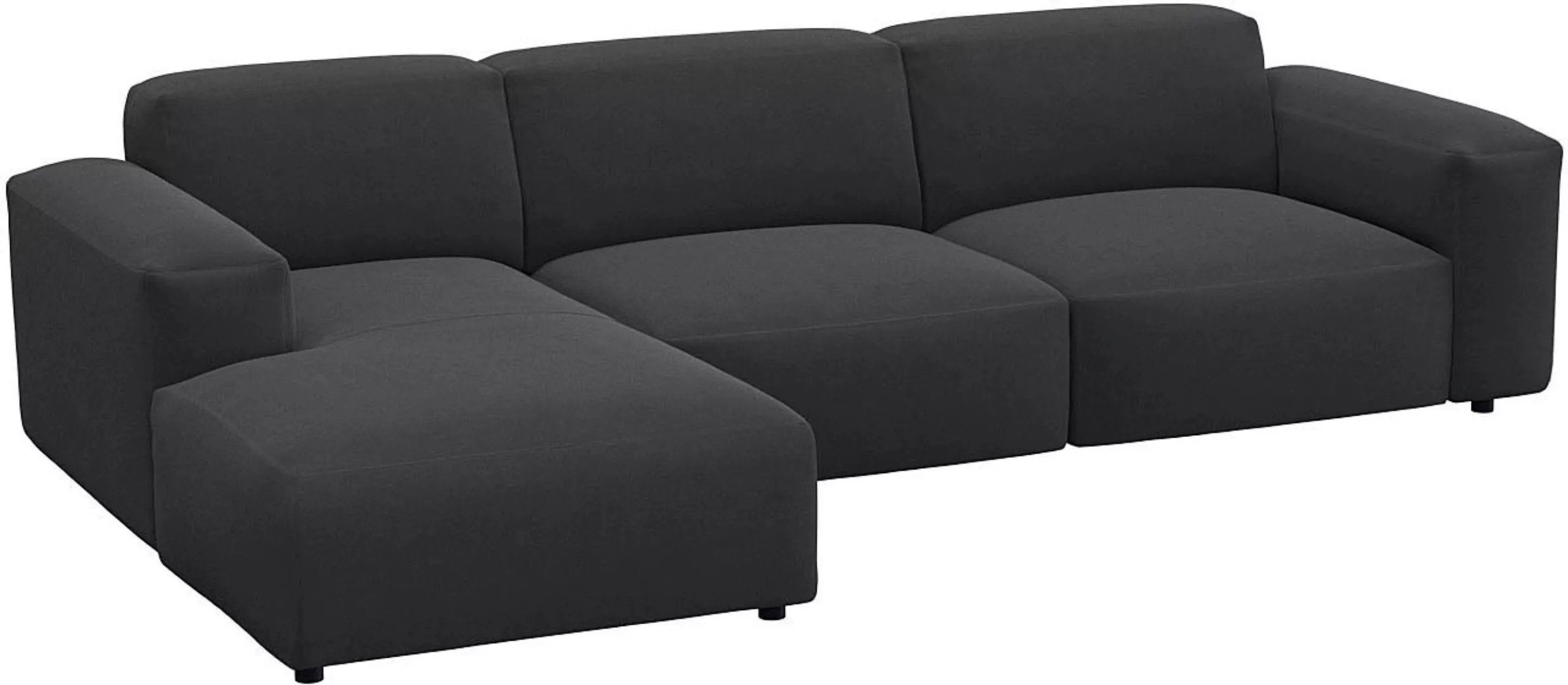 FLEXLUX Ecksofa »Lucera bequem und komfortabel durch hochwertigen Sitzaufba günstig online kaufen