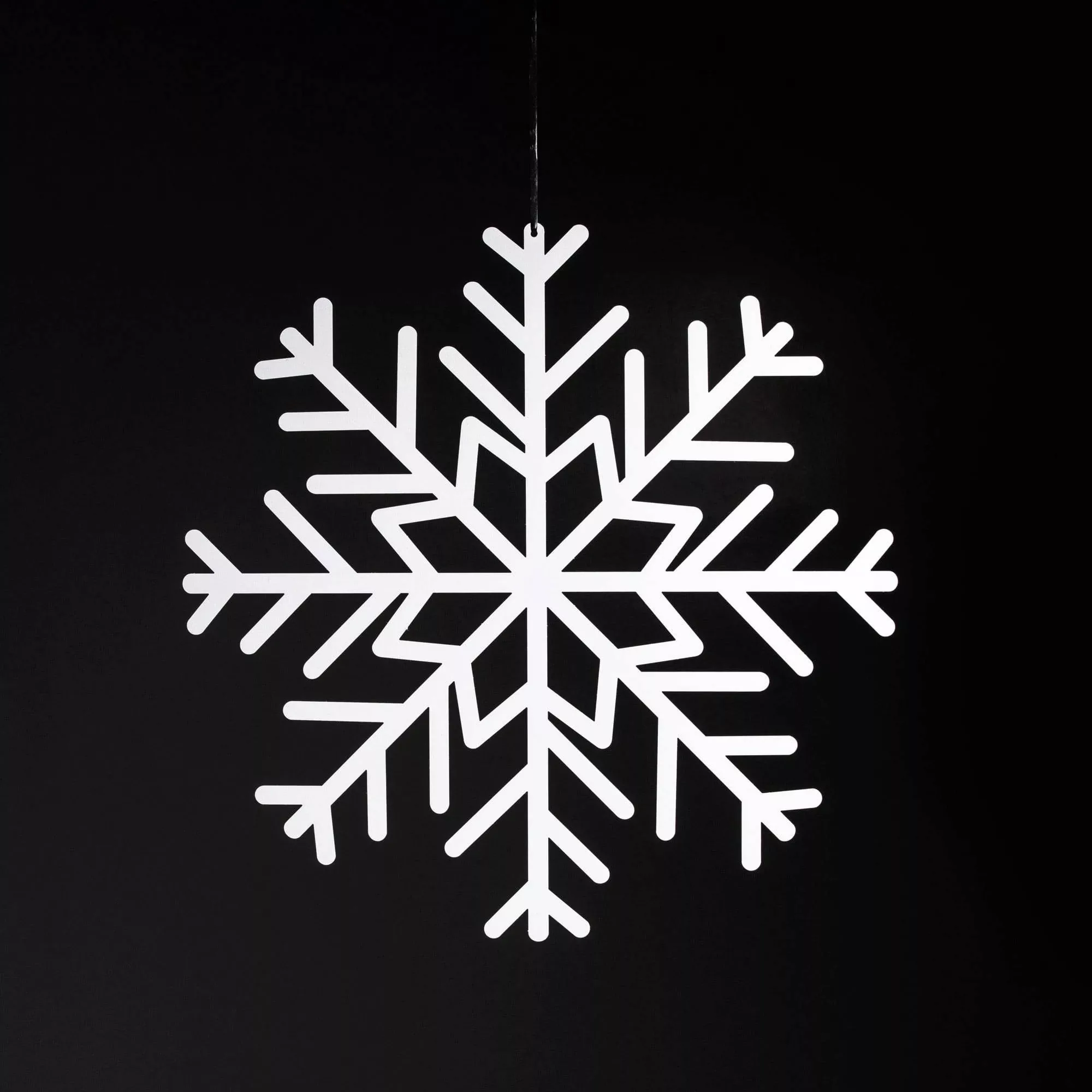 STEELLISH | Weihnachtskartenhalter Schneeflocke günstig online kaufen
