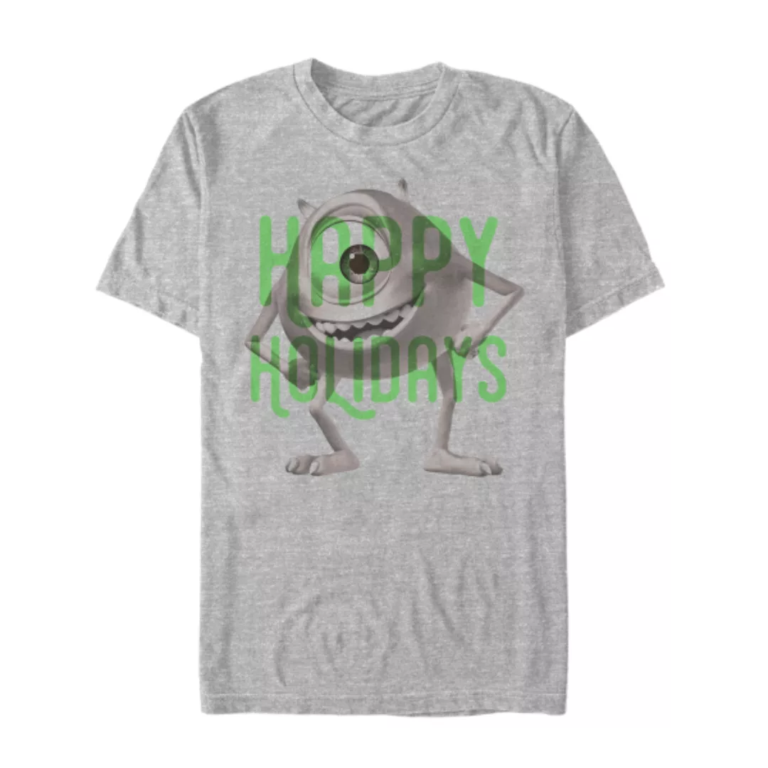 Disney - Monster - Mike Wazowski Monster Holiday - Weihnachten - Männer T-S günstig online kaufen