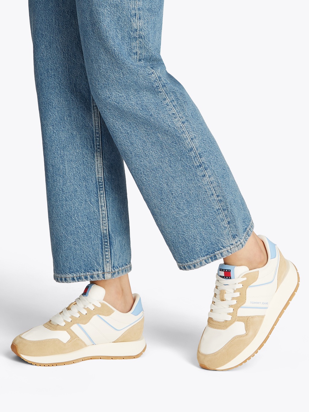 Tommy Jeans Plateausneaker "TJW EVA RUNNER LIGHT", Freizeitschuh, Halbschuh günstig online kaufen