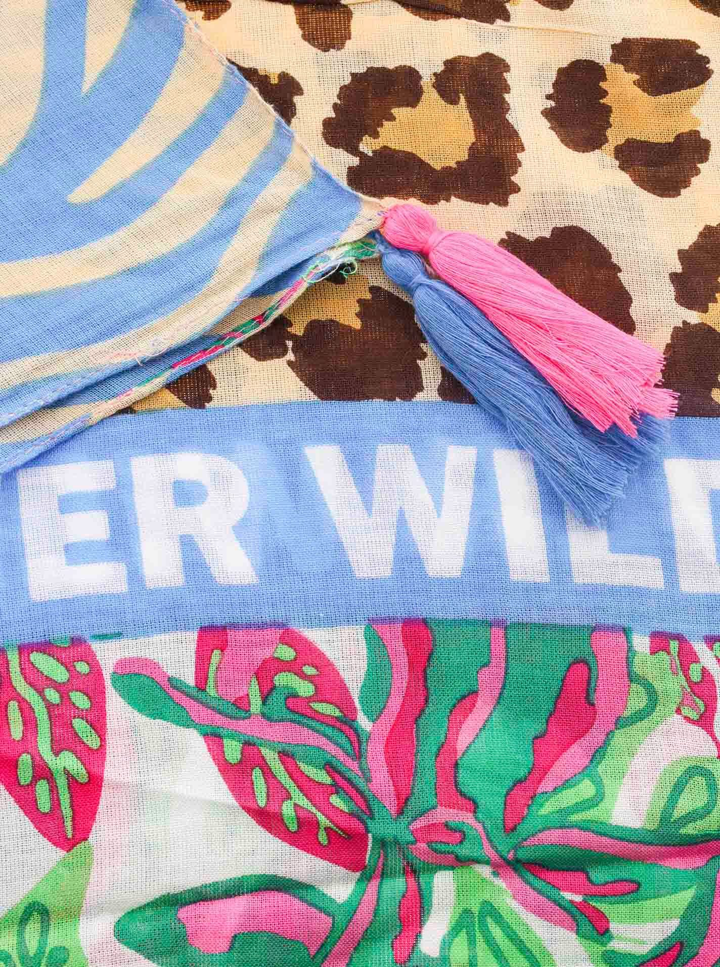 Zwillingsherz Modetuch "Wild Flower", Mit Leo günstig online kaufen