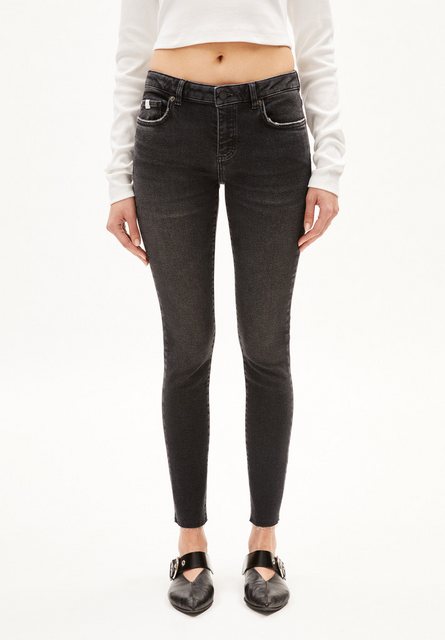 Armedangels Boyfriend-Jeans TAYNAA Damen (X-Stretch, Skinny Fit) onyx günstig online kaufen