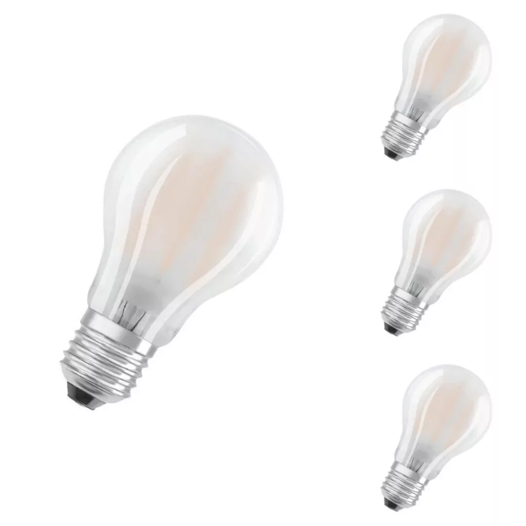 Osram LED Lampe ersetzt 40W E27 Birne - A60 in Weiß 4,8W 470lm 4000K dimmba günstig online kaufen