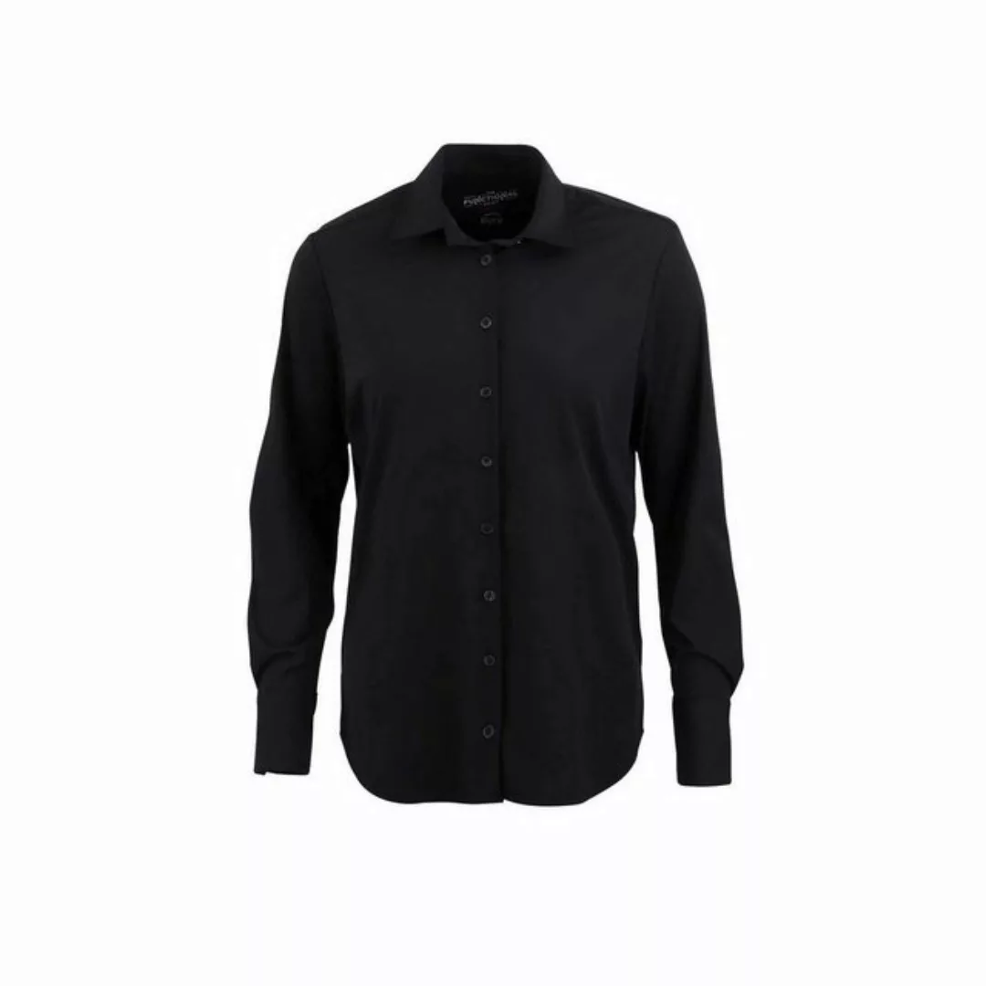 Hatico Langarmhemd schwarz (1-tlg) günstig online kaufen