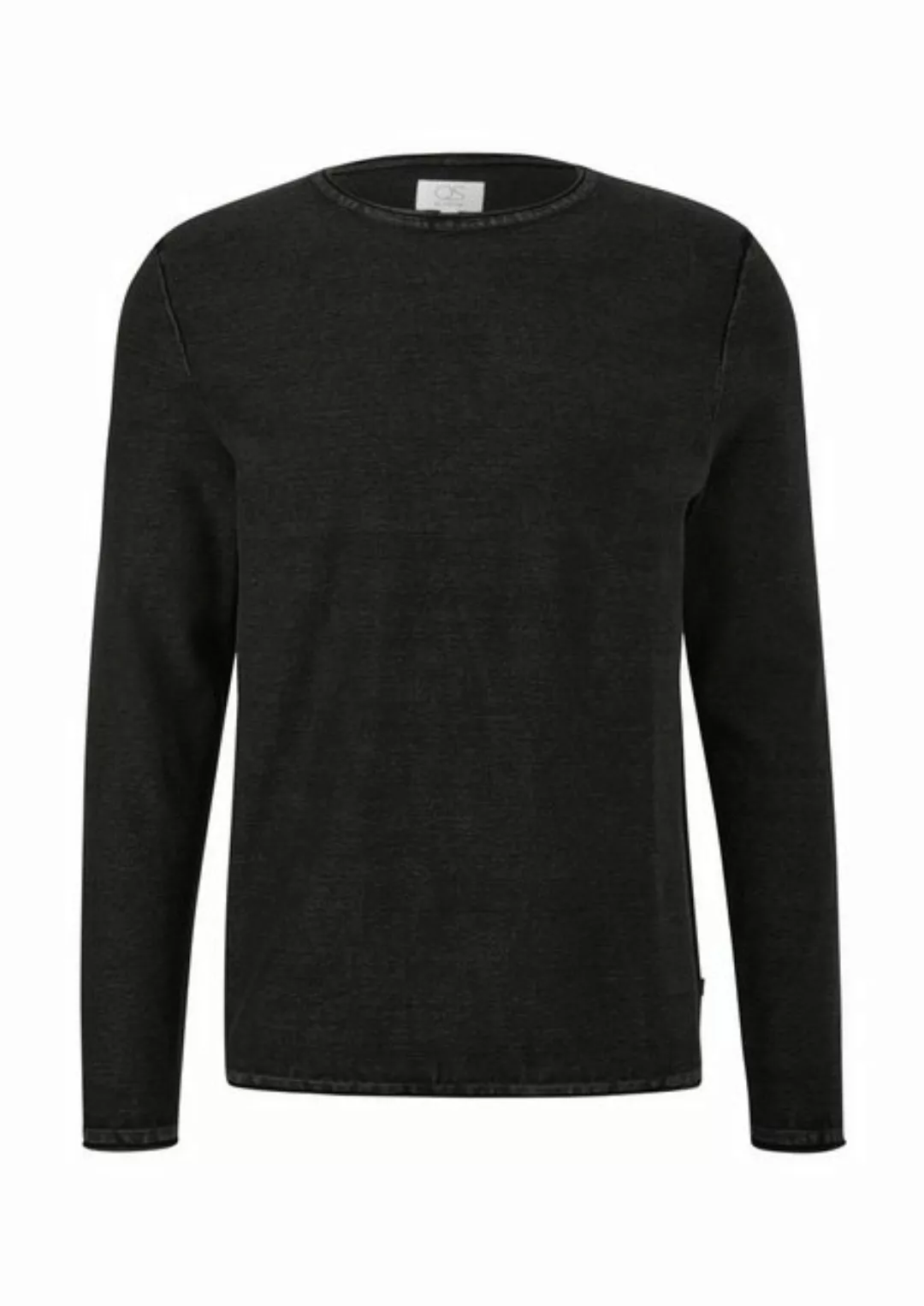 QS Strickpullover mit leicht melierter Optik günstig online kaufen