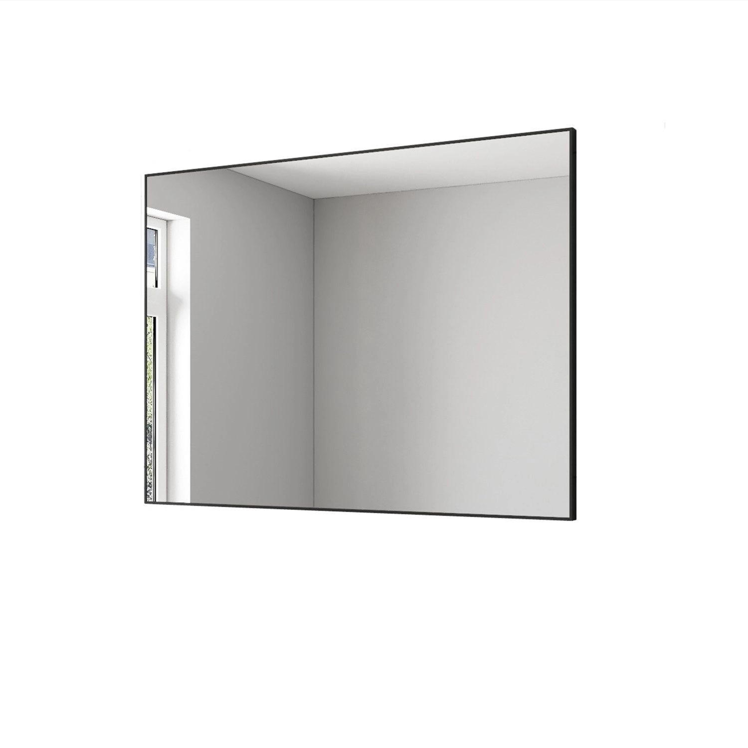 Aquabatos Badspiegel Wandspiegel 80 x 60 cm Badezimmerspiegel für Badezimme günstig online kaufen