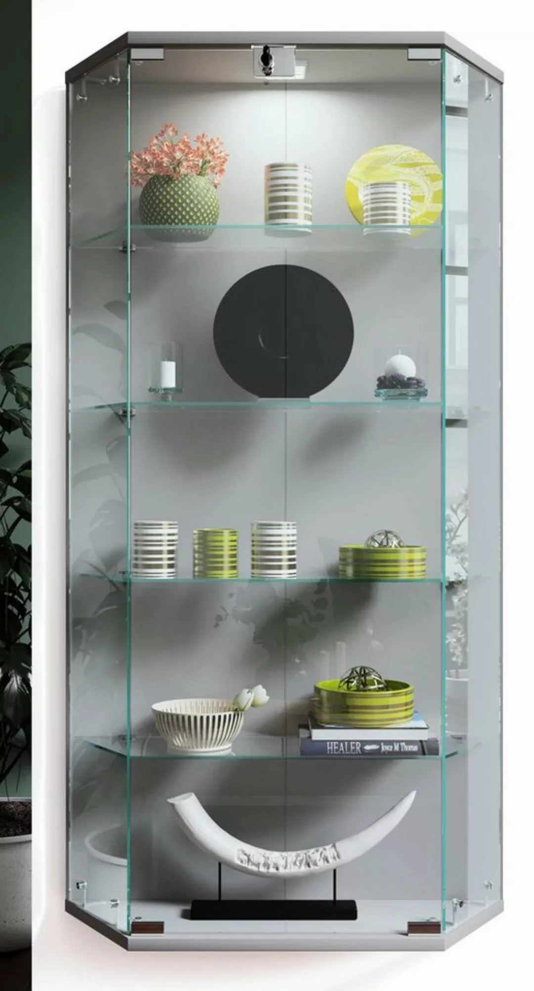 VCM Hängevitrine Wandvitrine Hängevitrine Glasvitrine Benila L (1-St) günstig online kaufen