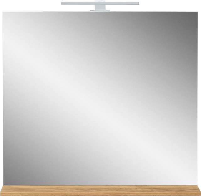 andas Badspiegel »Majtum mit Ablageboden und LED-Beleuchtung«, Breite 76 cm günstig online kaufen