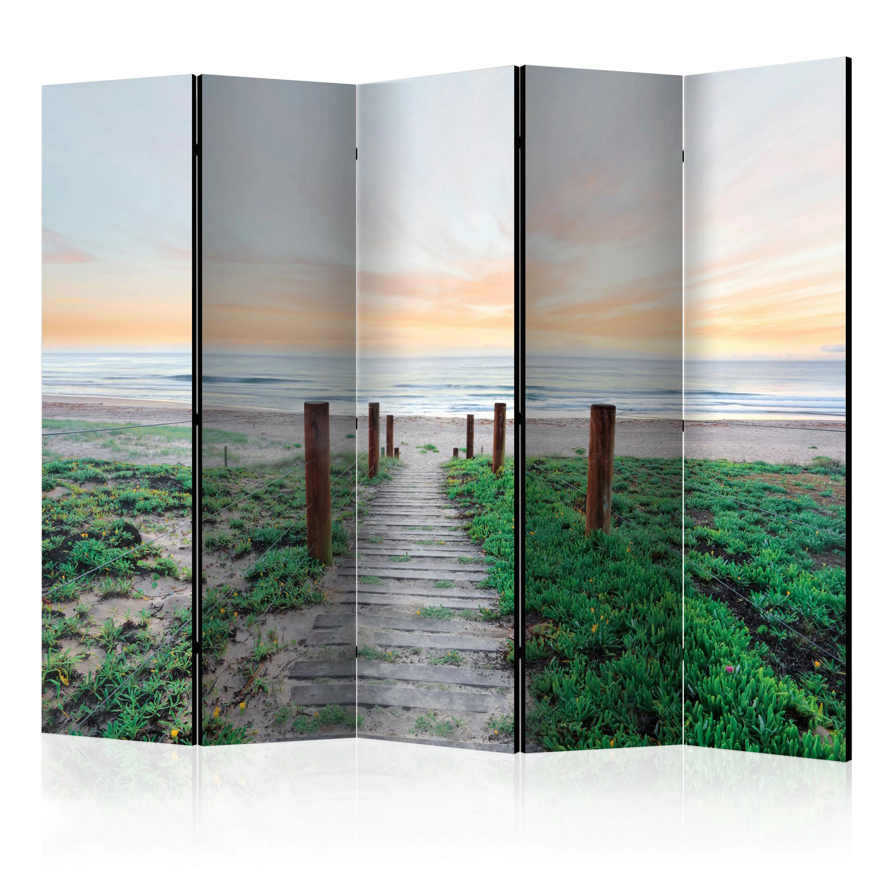 5-teiliges Paravent - Among The Grass Ii [room Dividers] günstig online kaufen