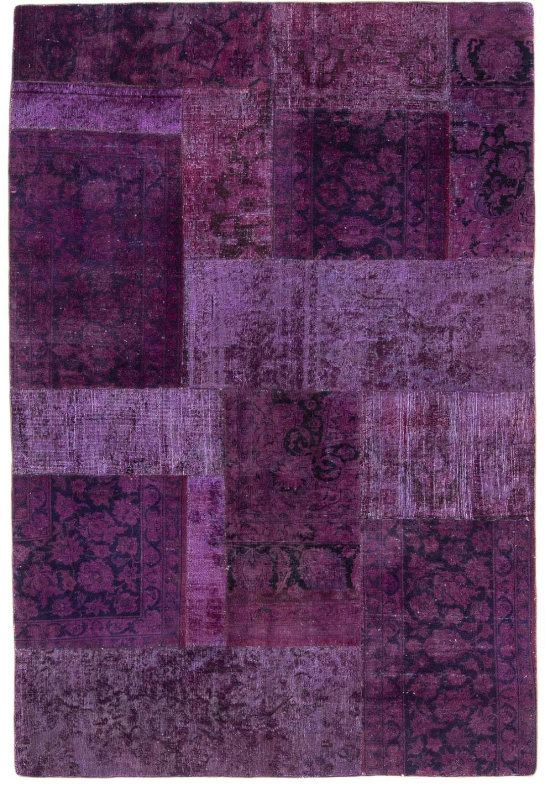 morgenland Teppich »Patchwork - 271 x 180 cm - mehrfarbig«, rechteckig, Woh günstig online kaufen