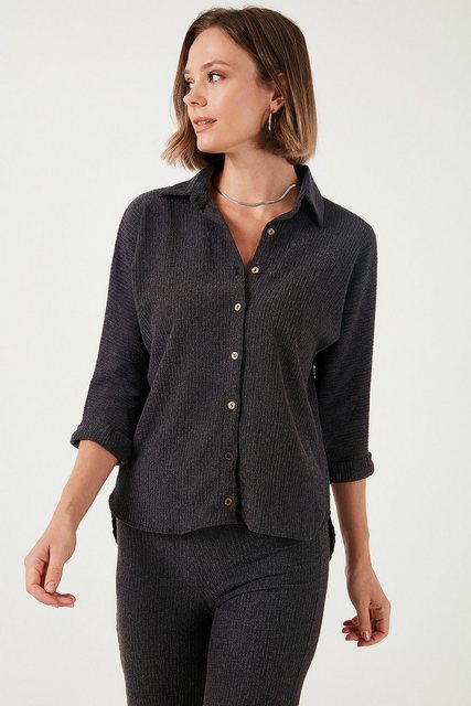 LELA Longbluse Regular Fit (1-tlg) günstig online kaufen