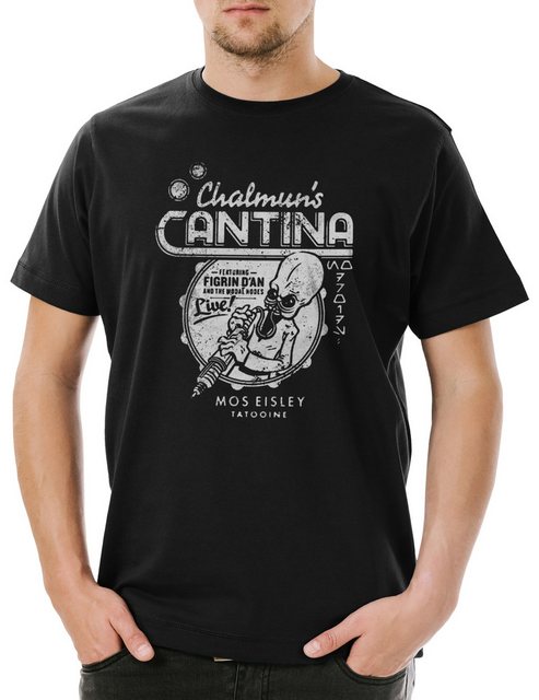 Urban Backwoods Print-Shirt Chalmun's Cantina Vintage II Herren T-Shirt Sta günstig online kaufen