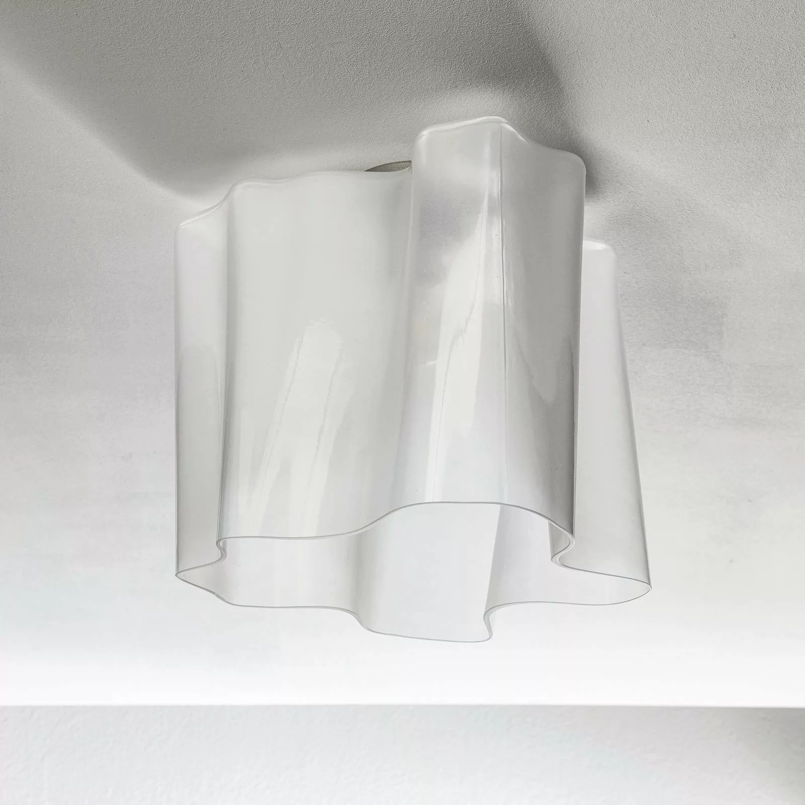 Artemide - Logico Soffitto Singola Deckenleuchte - milchig weiß/LxBxH 40x40 günstig online kaufen