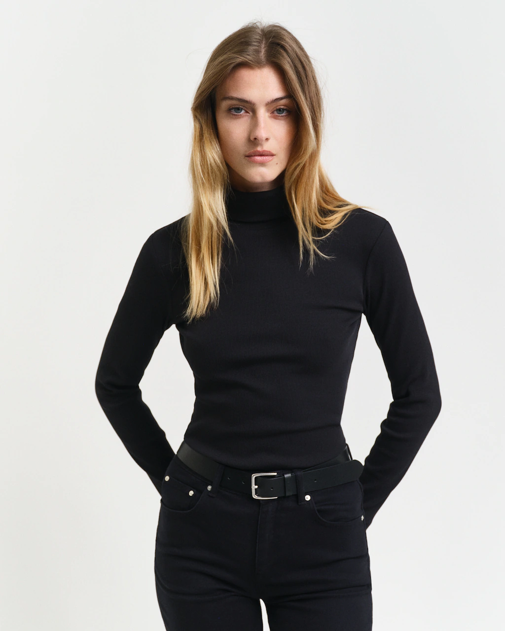 Gant Rollkragenpullover "SLIM RIB TURTLENECK" günstig online kaufen